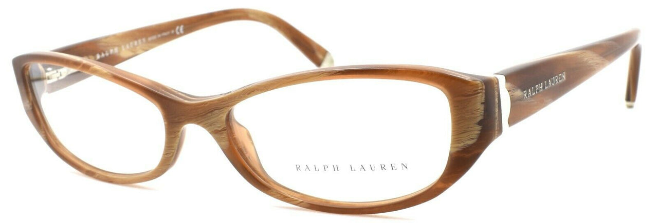 1-Ralph Lauren RL 6108 5444 Women's Eyeglasses Frames 52-16-140 Brown Horn ITALY-8053672145656-IKSpecs