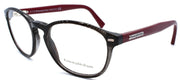 1-Ermenegildo Zegna EZ5057 005 Eyeglasses Frames 49-18-145 Black / Red Italy-664689773572-IKSpecs