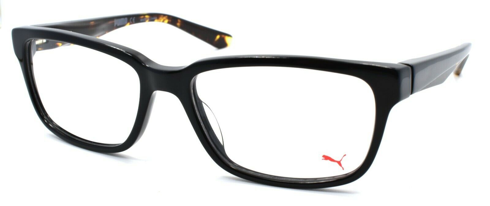 1-PUMA PU0068O 006 Men's Eyeglasses Frames 54-17-140 Black / Havana-889652033112-IKSpecs