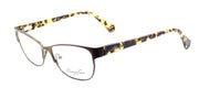 1-Kenneth Cole NY KC0232 049 Women's Eyeglasses Frames 54-16-140 Matte Dark Brown-664689709793-IKSpecs