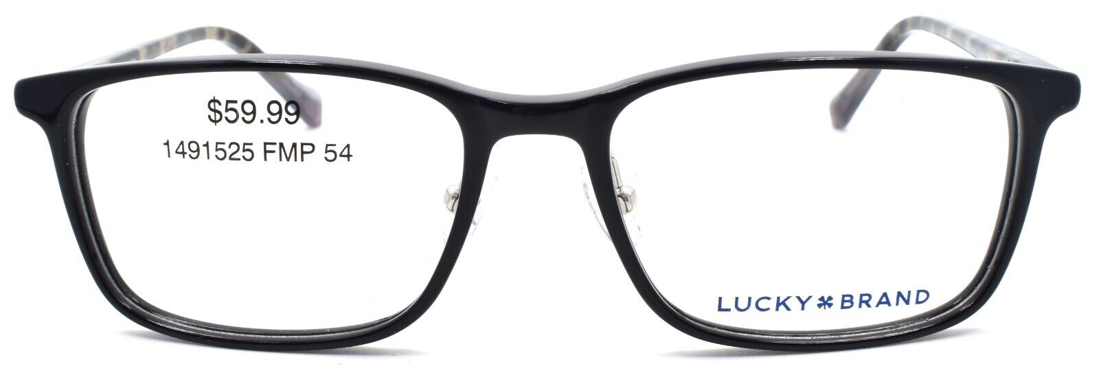2-LUCKY BRAND VLBD516 Men's Eyeglasses Frames 54-17-140 Black-751286352627-IKSpecs