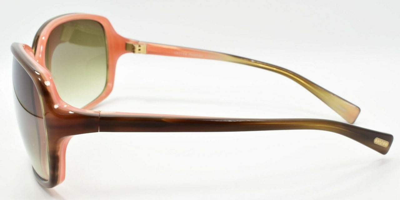 2-Oliver Peoples Bacall OTPI Women's Sunglasses Brown Over Pink / Olive Gradient-Does not apply-IKSpecs