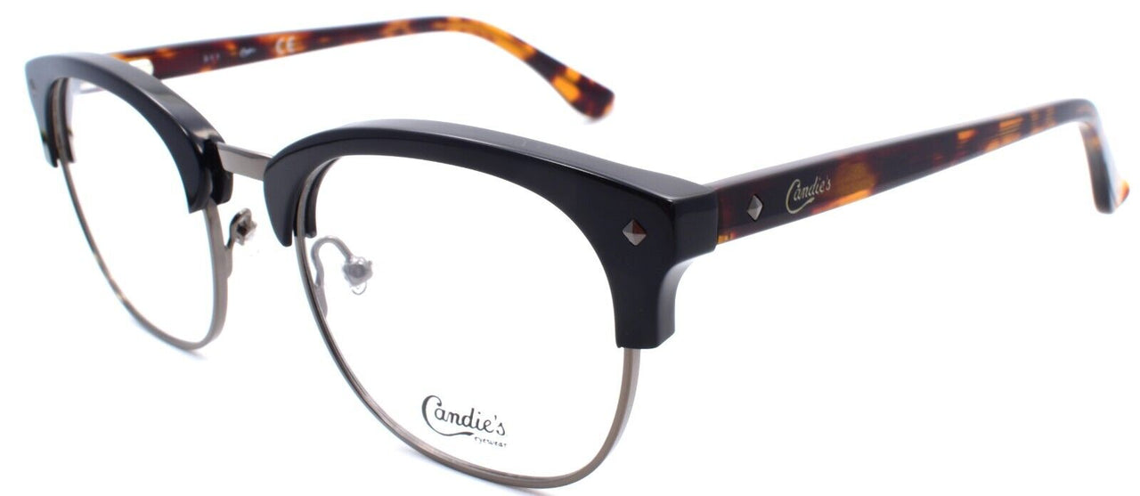 1-Candies CA0140 005 Women's Eyeglasses Frames 48-20-135 Black-664689866120-IKSpecs