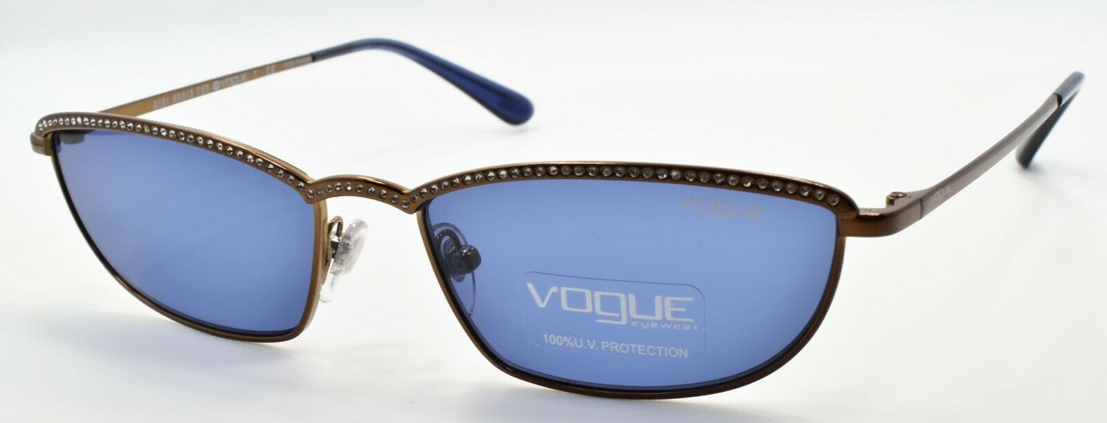 1-Vogue x Gigi Hadid VO4139SB 507480 Women's Sunglasses Copper Brown / Blue-8056597048668-IKSpecs