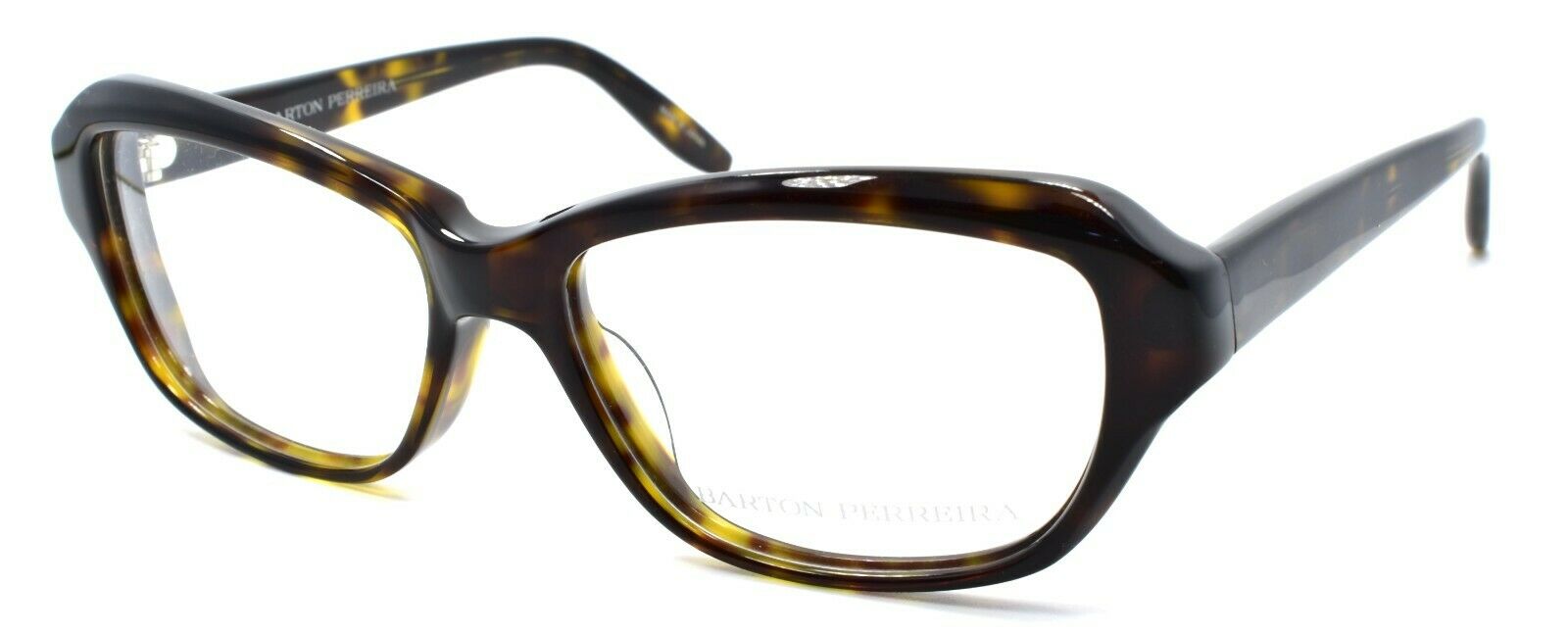 1-Barton Perreira Corday Women's Eyeglasses 52-16-140 Dark Walnut JAPAN-672263037842-IKSpecs