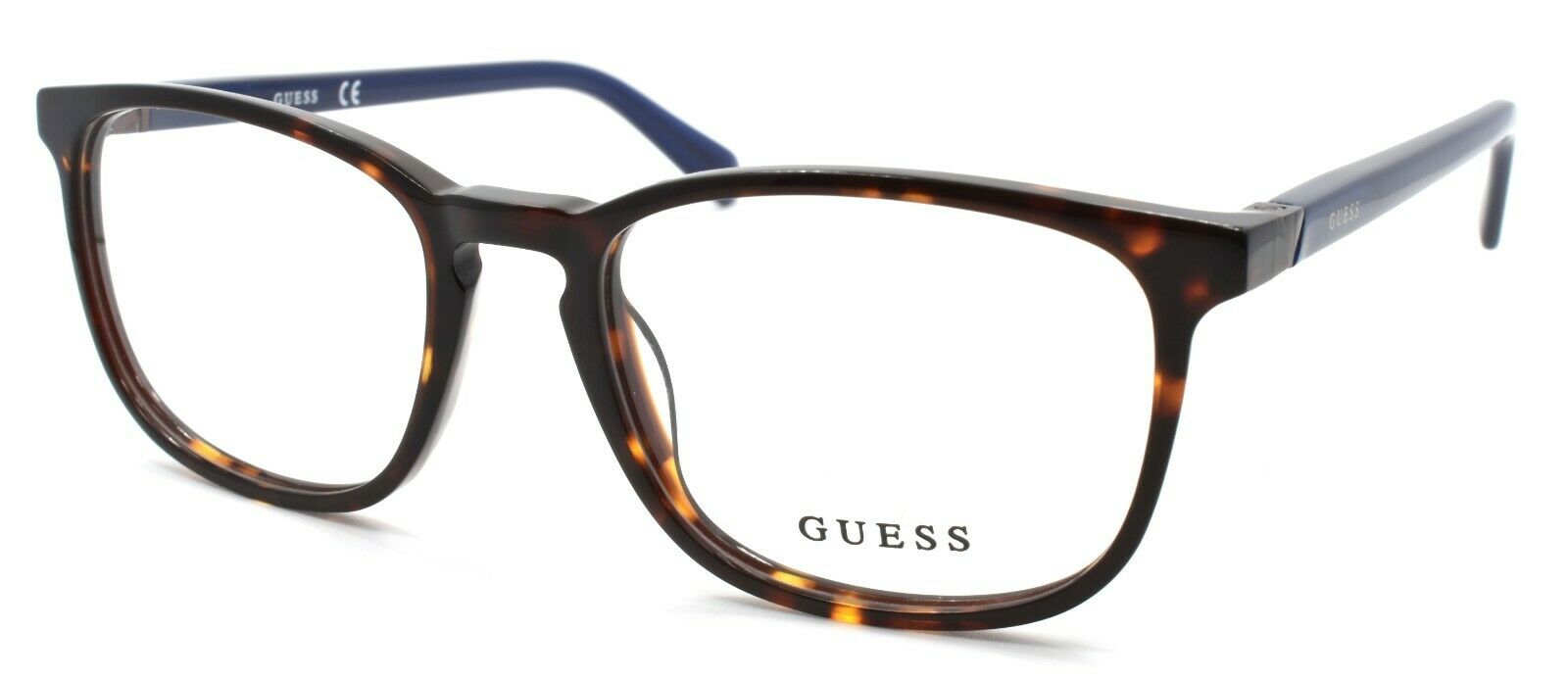 1-GUESS GU1950 052 Men's Eyeglasses Frames 52-18-145 Dark Havana / Blue-664689952830-IKSpecs