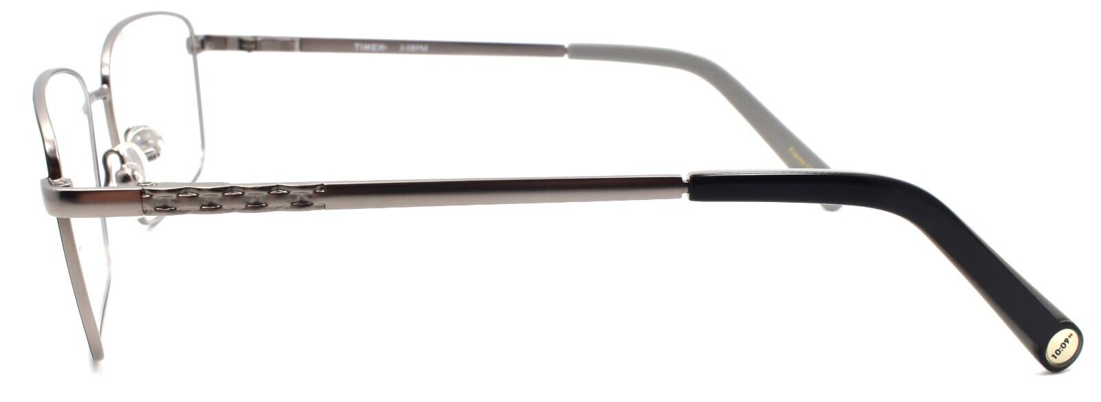 3-Timex 3:08 PM Men's Eyeglasses Frames Large 57-18-145 Black / Gunmetal-715317151719-IKSpecs