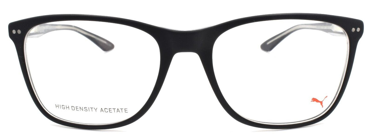 PUMA PU0129O 002 Men's Eyeglasses Frames 55-19-145 Black