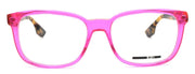2-McQ Alexander McQueen MQ0049O 005 Women's Eyeglasses 54-17-145 Fuchsia / Havana-889652032832-IKSpecs