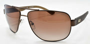 1-Armani Exchange AX2012S 605813 Men's Aviator Sunglasses 62-14-125 Brown Gradient-8053672283464-IKSpecs