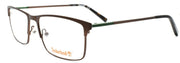 1-TIMBERLAND TB1568 049 Men's Eyeglasses Frames 56-17-145 Matte Dark Brown + CASE-664689873258-IKSpecs