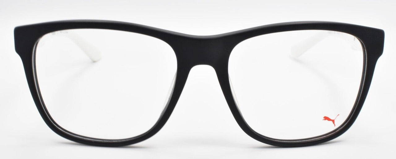 2-PUMA PU0067O 001 Men's Eyeglasses Frames 53-18-140 Black / White-889652029498-IKSpecs