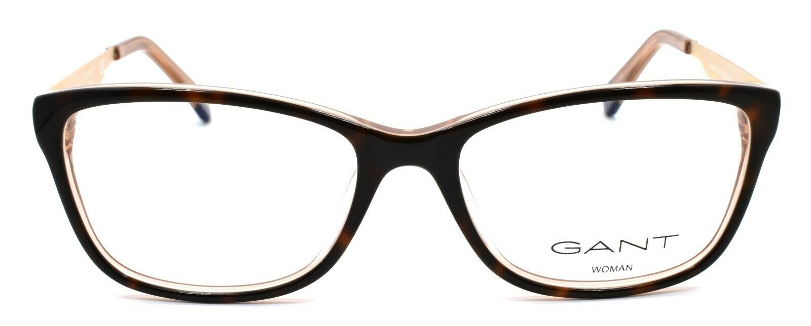 2-GANT GA4060 056 Women's Eyeglasses Frames 52-16-135 Havana / Gold-664689800889-IKSpecs
