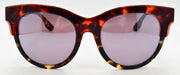 2-McQ Alexander McQueen MQ0054SK 004 Women's Sunglasses Havana / Mirrored-889652037288-IKSpecs