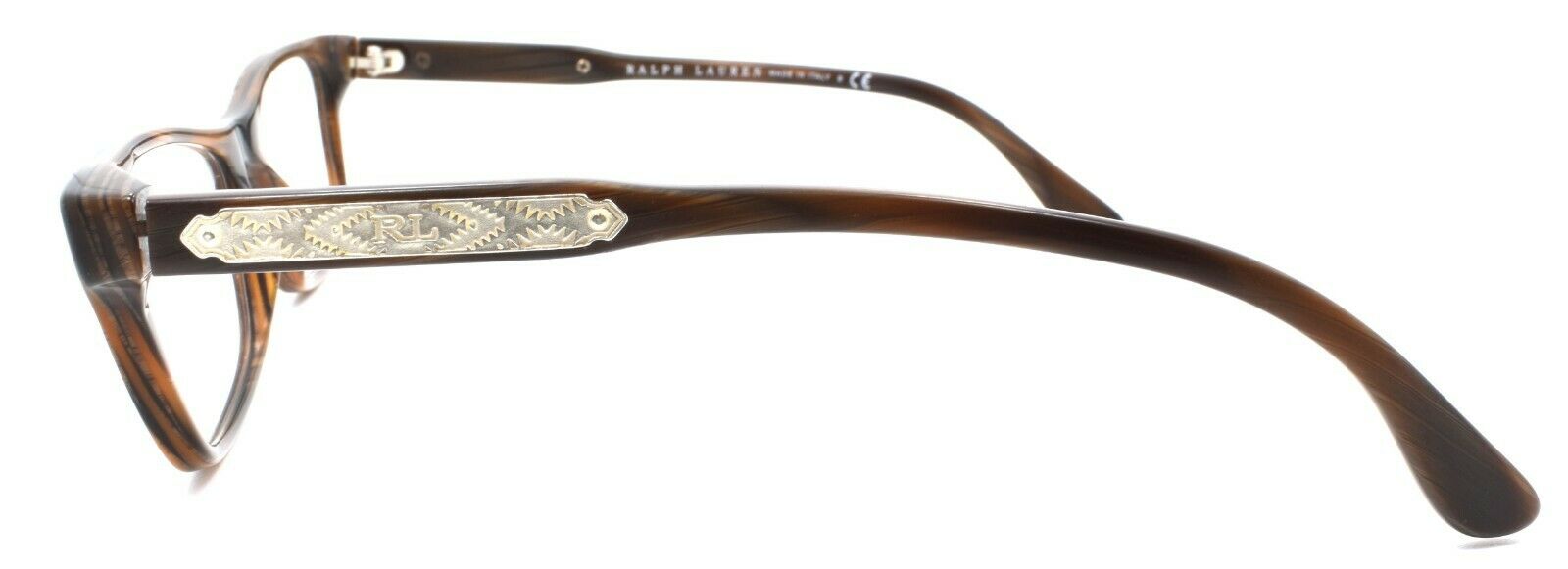 3-Ralph Lauren RL6115 5472 Women's Eyeglasses Frames 51-16-140 Brown Horn-8053672232615-IKSpecs