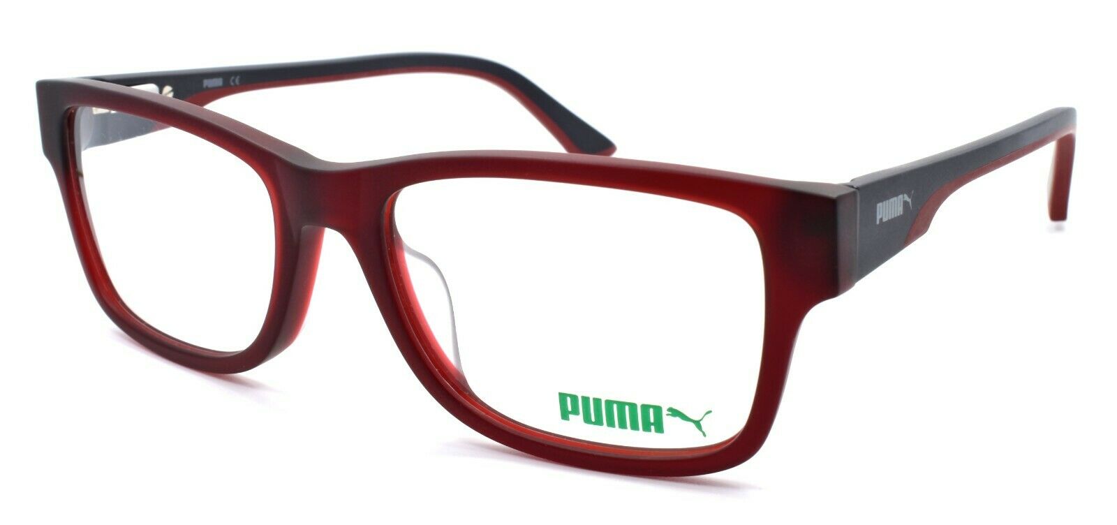 1-PUMA PU0031OA 005 Unisex Eyeglasses Frames 53-18-140 Dark Red-889652002958-IKSpecs