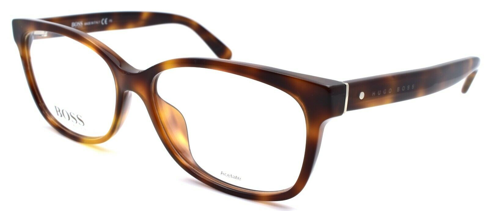 1-BOSS by Hugo Boss 0792 05L Women's Eyeglasses Frames 54-15-135 Havana-762753810489-IKSpecs