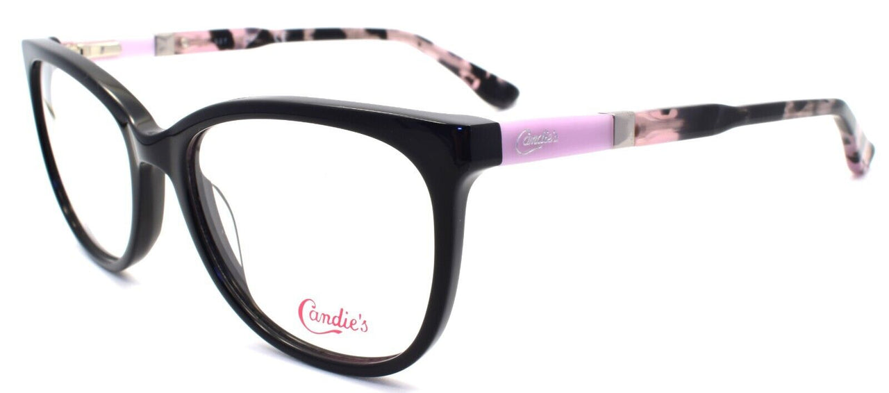 1-Candies CA0508 001 Women's Eyeglasses Frames Cat Eye 49-16-135 Black-664689933327-IKSpecs