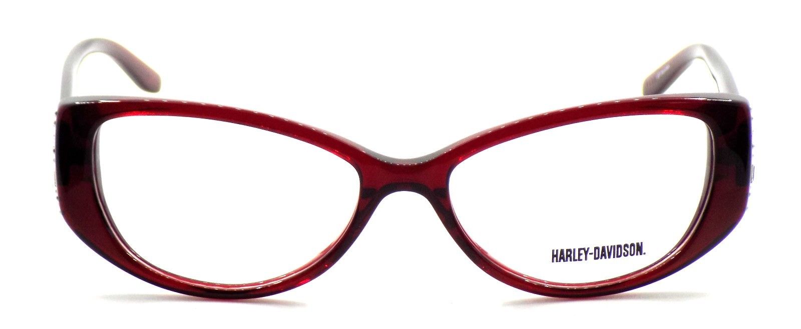 2-Harley Davidson HD514 RD Women's Eyeglasses Frames 51-15-135 Red + CASE-715583766563-IKSpecs
