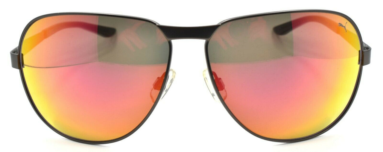 2-PUMA PU0102S 005 Blade V2 Men's Sunglasses Ruthenium / Mirrored 53-13-135-889652062495-IKSpecs