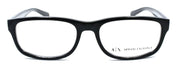 2-Armani Exchange AX3031 8158 Men's Eyeglasses Frames 54-17-140 Black-8053672539295-IKSpecs