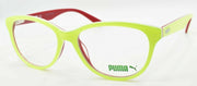 1-PUMA PU0109O 004 Women's Eyeglasses Frames 52-16-140 Yellow-889652063188-IKSpecs
