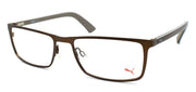 1-PUMA PU0027O 002 Men's Eyeglasses Frames 55-17-140 Brown-889652002354-IKSpecs