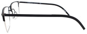 3-Flexon B2031 001 Men's Eyeglasses Black 57-18-145 Flexible Titanium-883900205115-IKSpecs