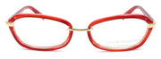 2-Barton Perreira Rosalie Women's Eyeglasses PETITE 50-16-127 Scarlet Red / Gold-672263039303-IKSpecs