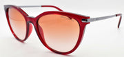1-Armani Exchange AX4107S 829813 Women's Sunglasses Burgundy / Pink Gradient-8056597424271-IKSpecs