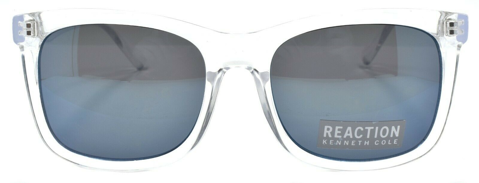 2-Kenneth Cole Reaction KC1324 26X Men's Sunglasses 56-18-140 Clear / Mirrored-664689987702-IKSpecs