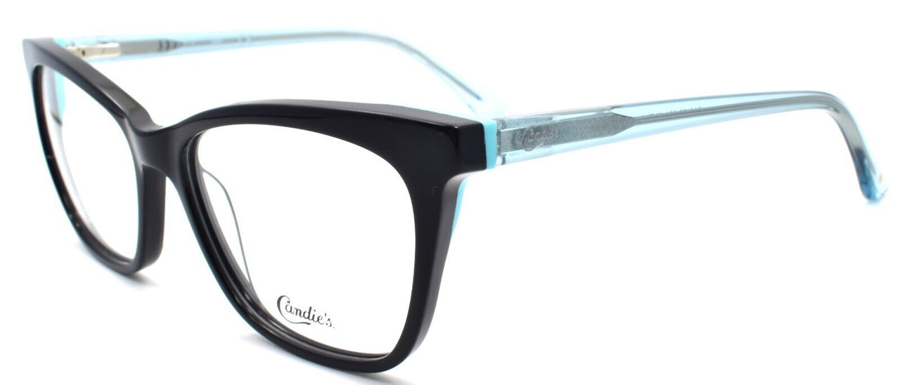 1-Candies CA0175 001 Women's Eyeglasses Frames Cat Eye 53-16-140 Black-889214067005-IKSpecs