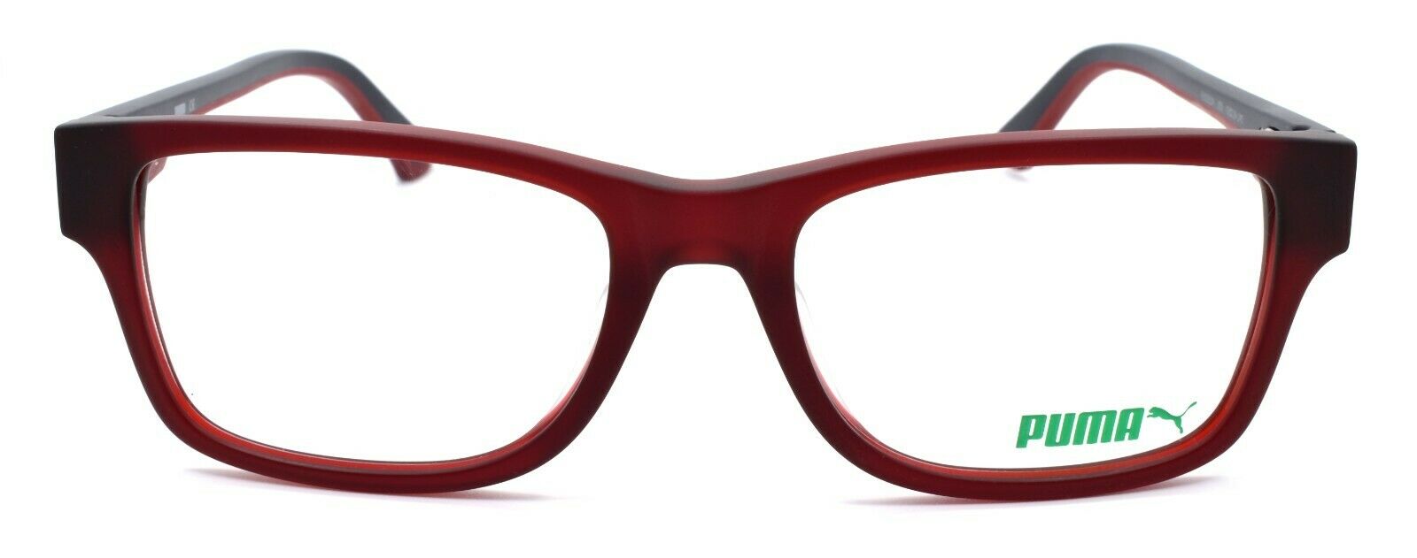 2-PUMA PU0031OA 005 Unisex Eyeglasses Frames 53-18-140 Dark Red-889652002958-IKSpecs