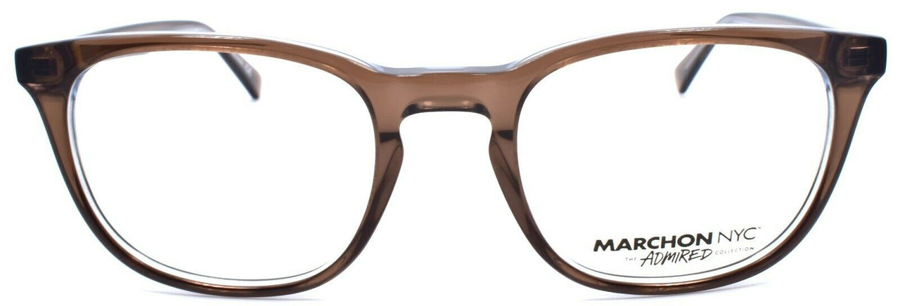 2-Marchon M3506 210 Men's Eyeglasses Frames 51-20-140 Brown-886895483452-IKSpecs