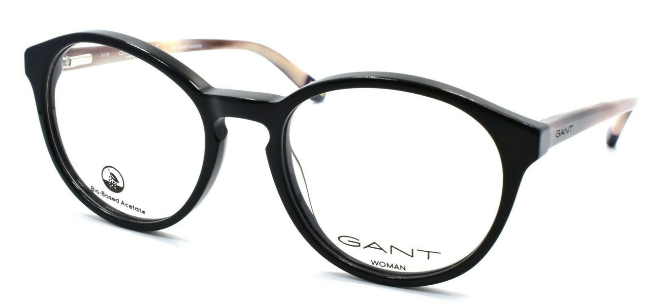 1-GANT GA4093 001 Women's Eyeglasses Frames 50-18-140 Shiny Black-889214065667-IKSpecs