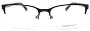 2-GANT GA3202 002 Men's Eyeglasses Frames Half-rim 55-18-140 Matte Black-889214107190-IKSpecs
