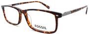 1-Fossil FOS 7067 086 Men's Eyeglasses Frames 55-16-145 Dark Havana-716736205069-IKSpecs