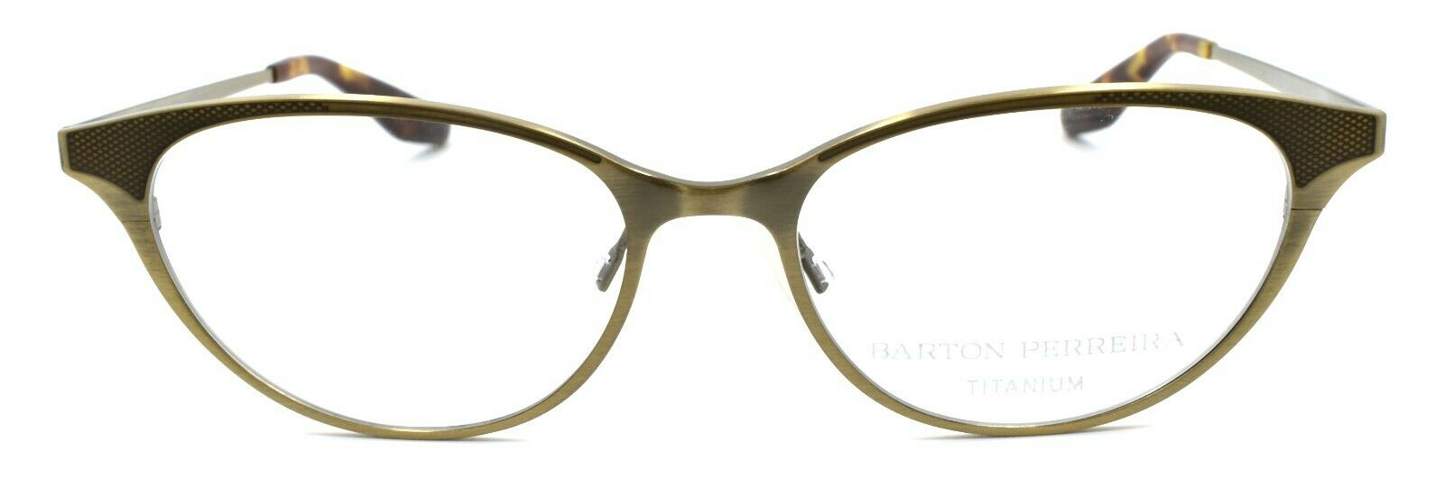 2-Barton Perreira Songbird Women's Eyeglasses Titanium 49-16-145 Antique Gold-672263039600-IKSpecs