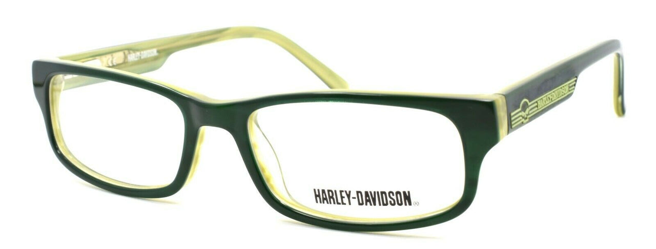 1-Harley Davidson HDT106 GRN Eyeglasses Frames SMALL 49-16-135 Green-715583256781-IKSpecs