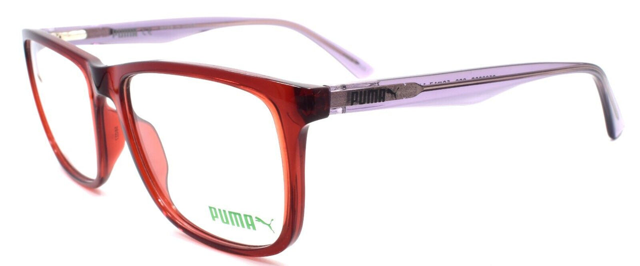 1-PUMA PE0035O 006 Men's Eyeglasses Frames 56-17-145 Burgundy / Grey-889652119663-IKSpecs