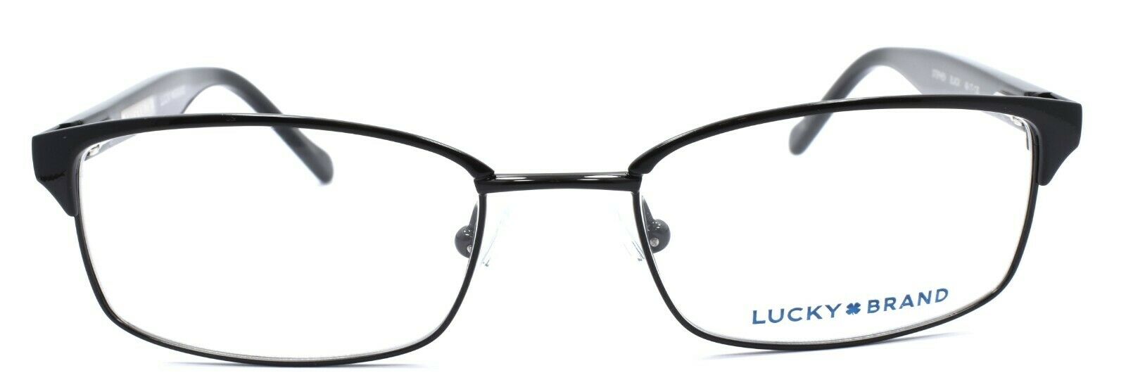 2-LUCKY BRAND Stephen Kids Boys Eyeglasses Frames 48-17-130 Black + CASE-751286136326-IKSpecs