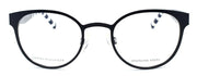 2-TOMMY HILFIGER TH 1484 PJP Women's Eyeglasses Frames 49-21-140 Dark Blue-762753621344-IKSpecs