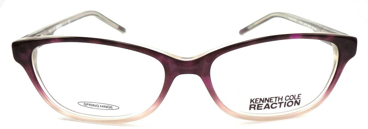 2-Kenneth Cole Reaction KC0730 055 Women's Eyeglasses 53-15-135 Purple Havana-726773215198-IKSpecs