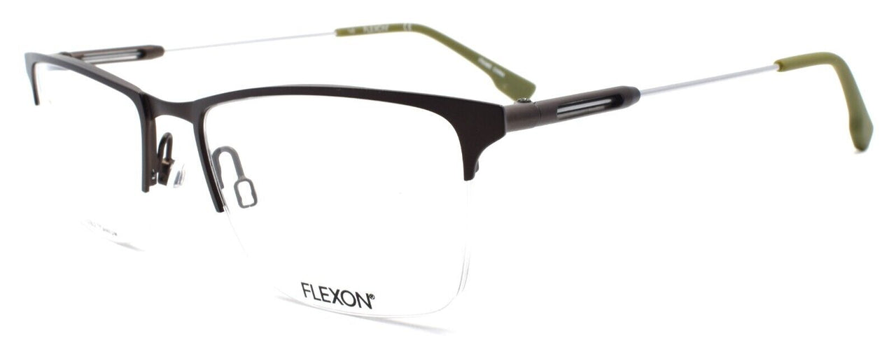 1-Flexon E1122 310 Men's Eyeglasses Half-rim Moss 53-18-145 Flexible Titanium-883900205320-IKSpecs