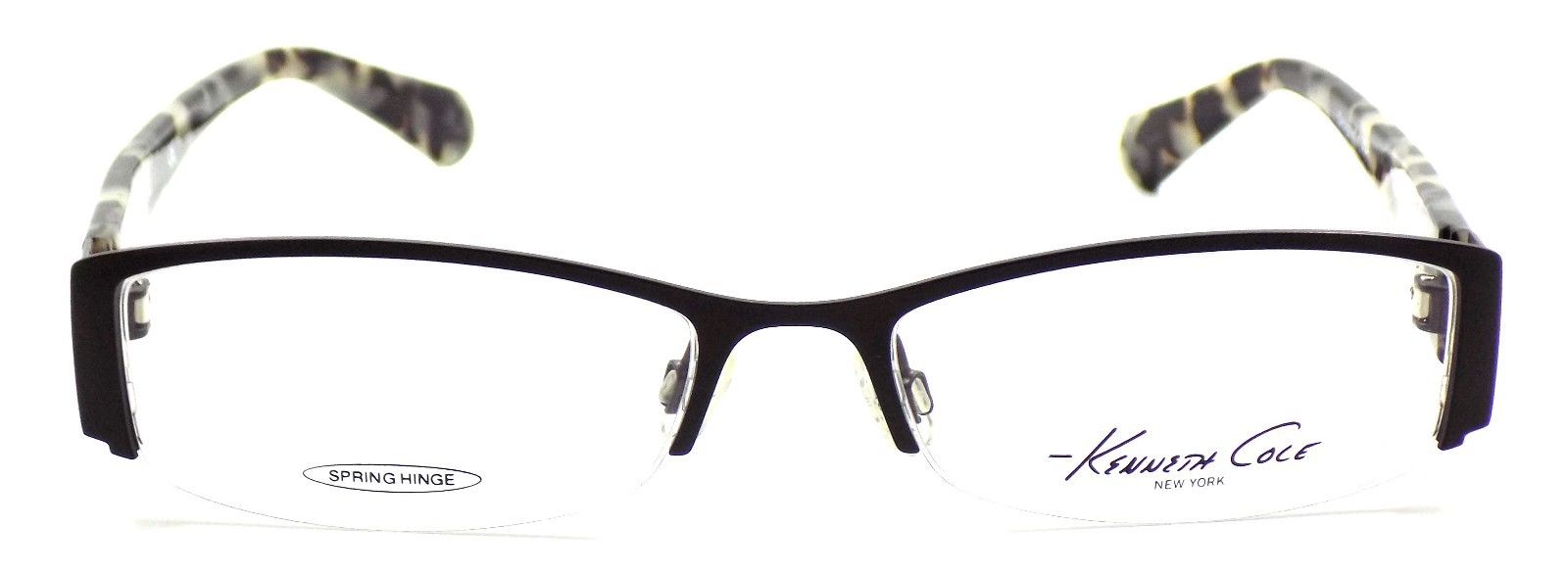 2-Kenneth Cole NY KC203 002 Women's Eyeglasses Frames 53-17-135 Matte Black + CASE-664689595563-IKSpecs