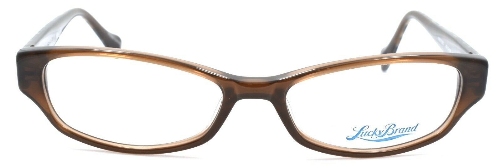 2-LUCKY BRAND Pretend Kids Girls Eyeglasses Frames 49-15-130 Brown-751286264036-IKSpecs