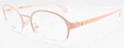 1-Fendi FF 0338/F 8KJ Women's Eyeglasses Frames Half-rim 52-19-140 Matte Pink-716736112572-IKSpecs