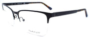 1-GANT GA3202 002 Men's Eyeglasses Frames Half-rim Large 58-18-150 Matte Black-889214125866-IKSpecs