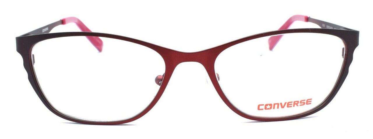 CONVERSE K200 Kids Girls Eyeglasses Frames 50-16-135 Burgundy + CASE