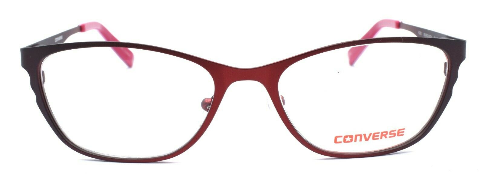 2-CONVERSE K200 Kids Girls Eyeglasses Frames 50-16-135 Burgundy + CASE-751286294736-IKSpecs